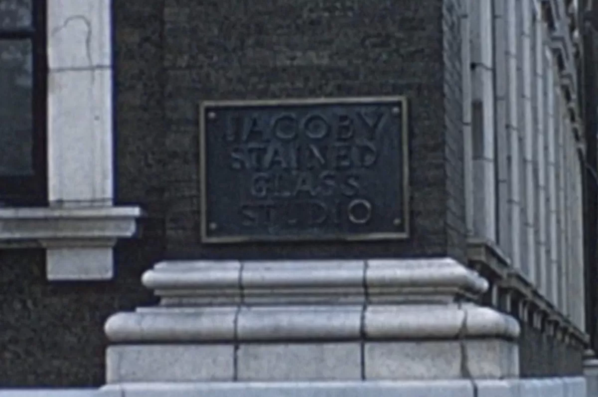 Jacoby Studio exterior sign